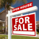 Short Sale Real Estate Sign And House - Right